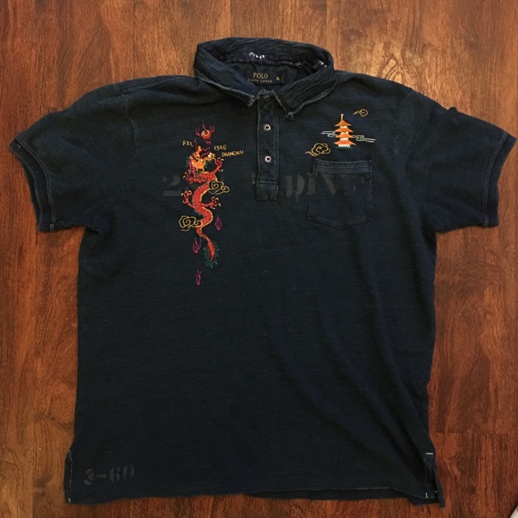 Sz Lauren Ralph Polo “1946 Shanghai” Xl hdrQtsCx